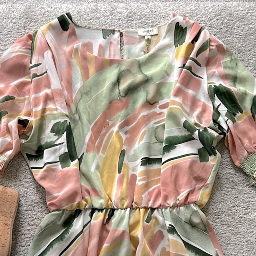 UMGEE Watercolor Dress - Picture 2 of 7
